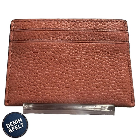 Michael Kors Reed Large Pebbled Leather Card Holder in Primrose | NEW/NWT!! 🩷🩷 - Picture 5 of 15